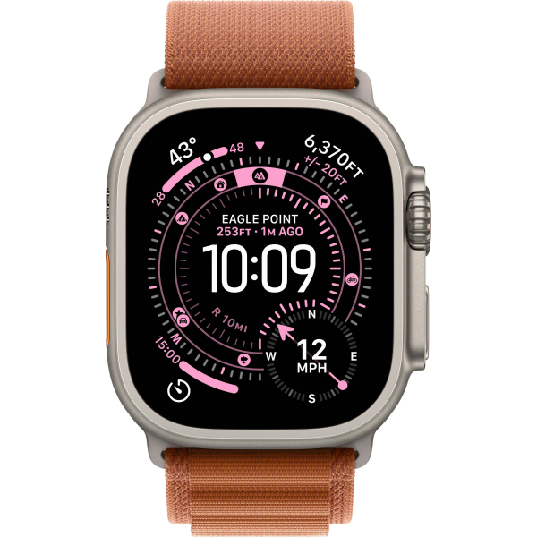 Купити Apple Watch Ultra 3 GPS + Cellular, 49mm Natural Titanium